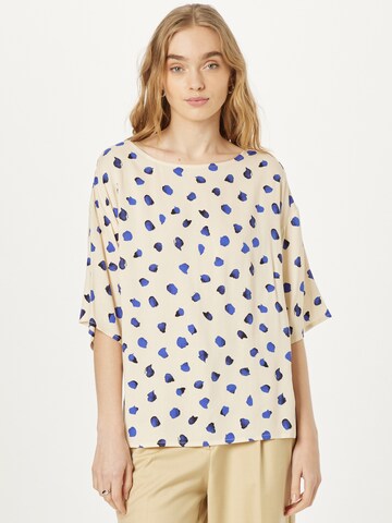 minimum Blouse in Beige: voorkant