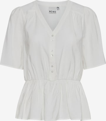 ICHI Bluse 'Cinoma' in Weiß: Vorderseite