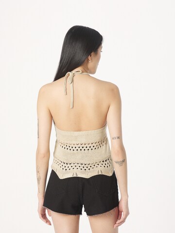 Tops en tricot Urban Classics en beige