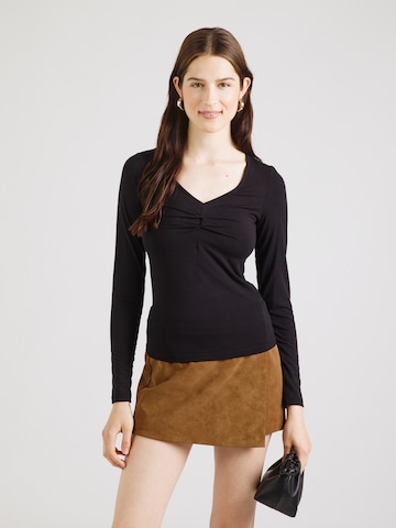 PIECES Shirt in Black: front