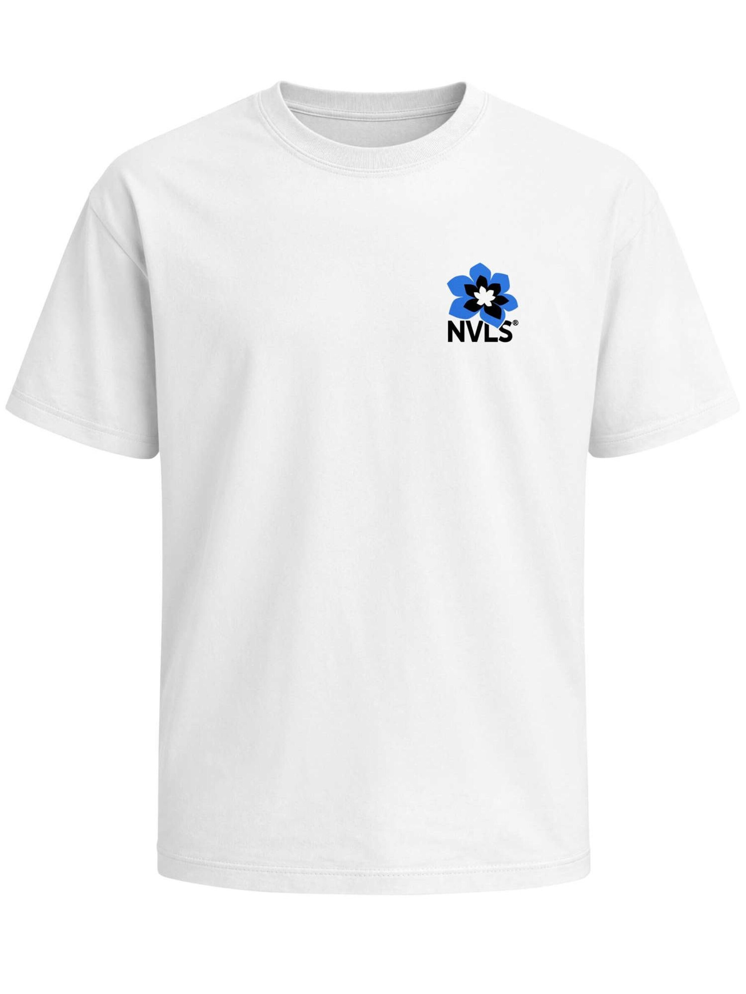 Neverless Shirt 'Botanical Pioneers' in White: front