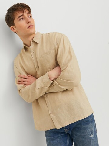 Coupe regular Veste mi-saison 'Matsson' JACK & JONES en beige