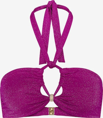 TRIUMPH Bikinitop ' Red Label Summer Sunset ' in Lila: voorkant