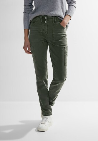 CECIL Slim fit Cargo Jeans in Green