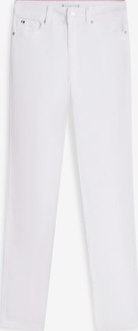 balta TOMMY HILFIGER Prigludęs Džinsai: priekis