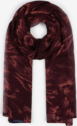 Écharpe HotSquash en marron : devant