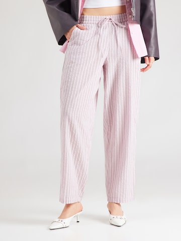 JJXX Tønde Bukser 'JXZOE' i pink: forside