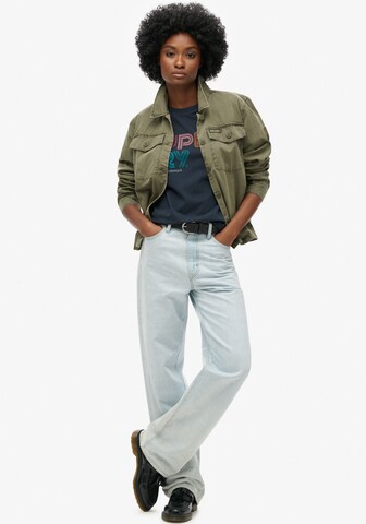 T-shirt Superdry & Co en bleu