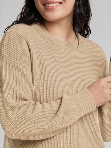 Tom Tailor Women + Sweater in Beige