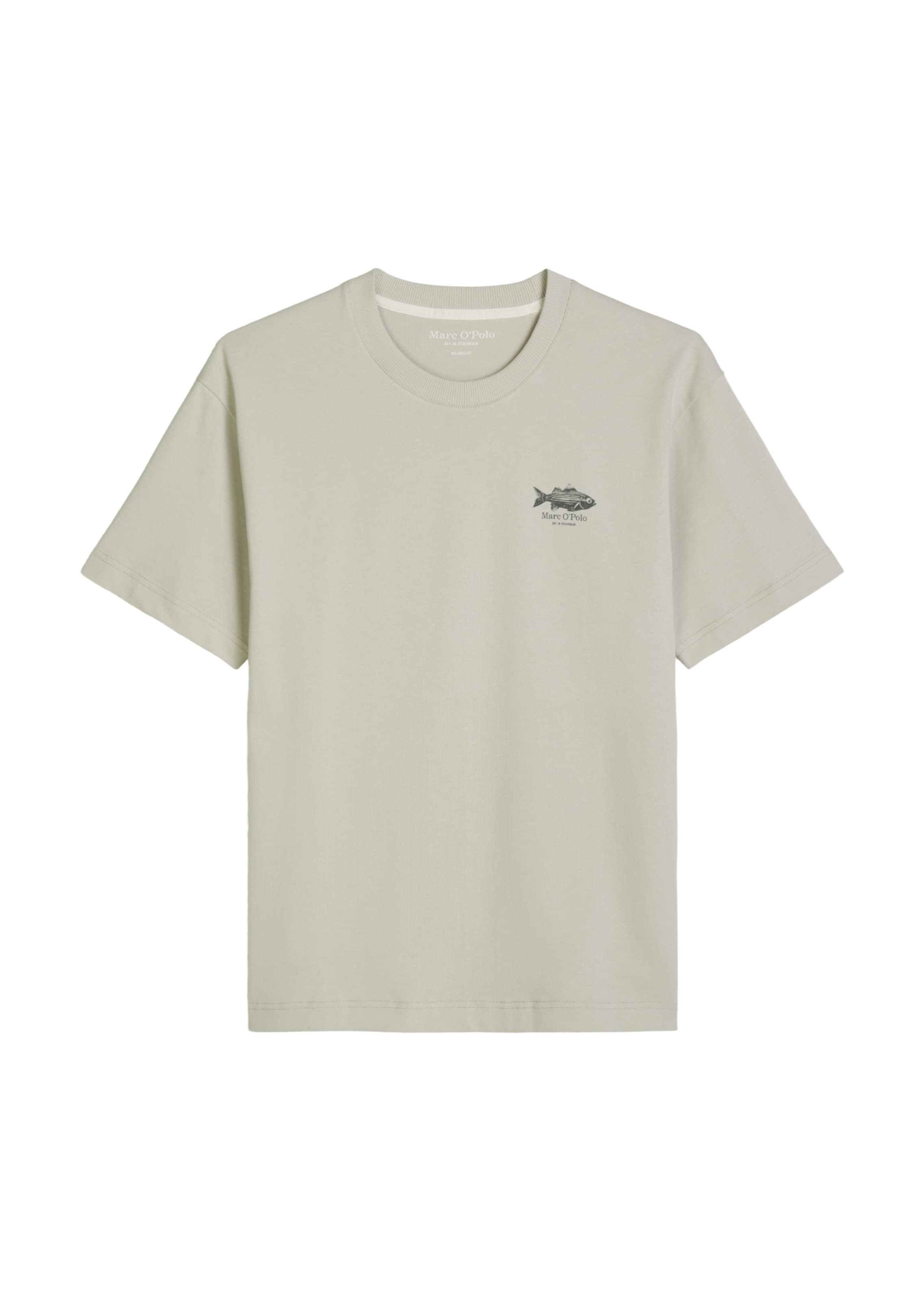 Marc O'Polo Shirt in Grey: front