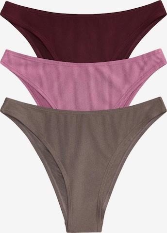 The Set Bikinitrusse i grå: forside