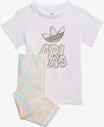ADIDAS ORIGINALS Set in White: front
