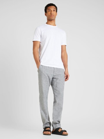 BOSS - regular Pantalón 'Sanderson' en gris