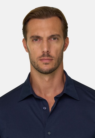 Boggi Milano Regular fit Button Up Shirt in Blue