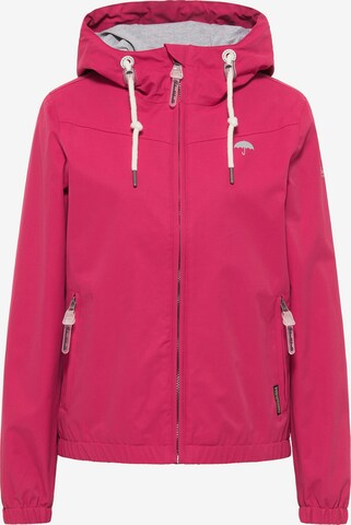 Veste fonctionnelle 'Wilowe' Schmuddelwedda en rose : devant