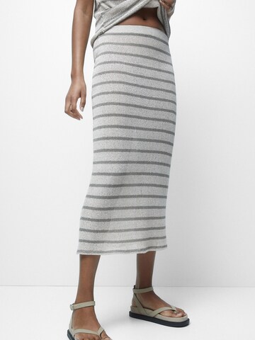 Pull&Bear Skirt in Grey