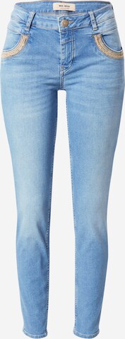 MOS MOSH Slim fit Jeans in Blue: front