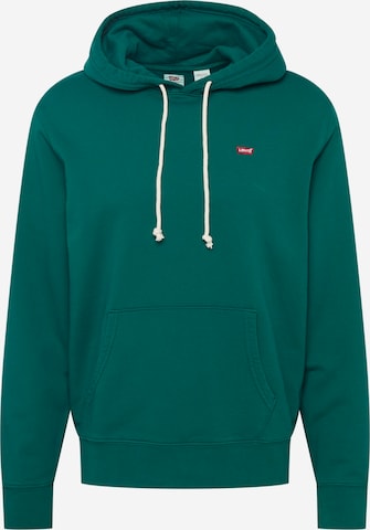LEVI'S ® Regular fit Sweatshirt 'Original Housemark Hoodie' in Green: front