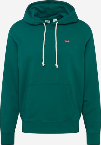 LEVI'S ® Mikina 'Original Housemark Hoodie' – zelená: přední strana