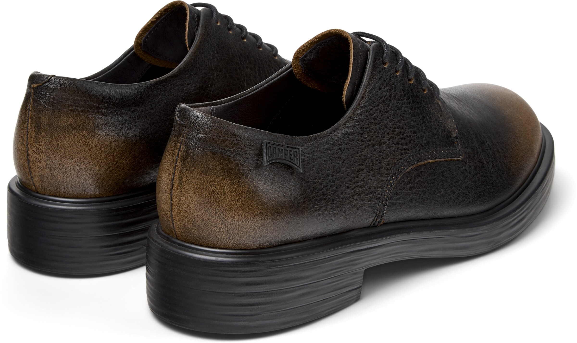 CAMPER Veterschoen 'Dean' in Zwart