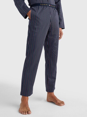 Pantalon de pyjama TOMMY HILFIGER en bleu : devant