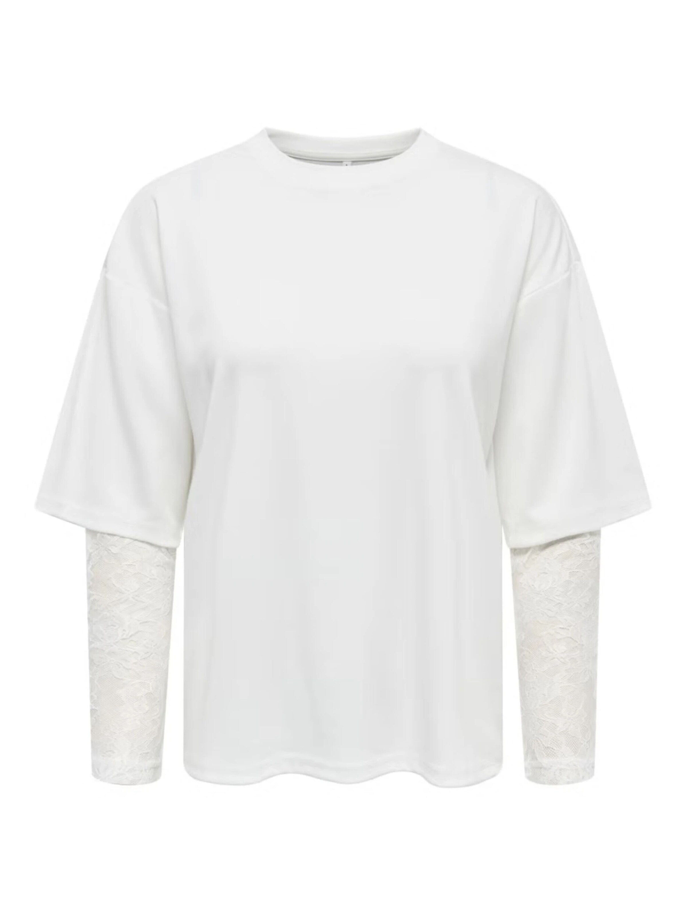 ONLY Camiseta '15381333' en L en blanco, Vista del producto
