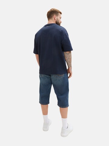 TOM TAILOR Men + Regular Jeans in Blauw