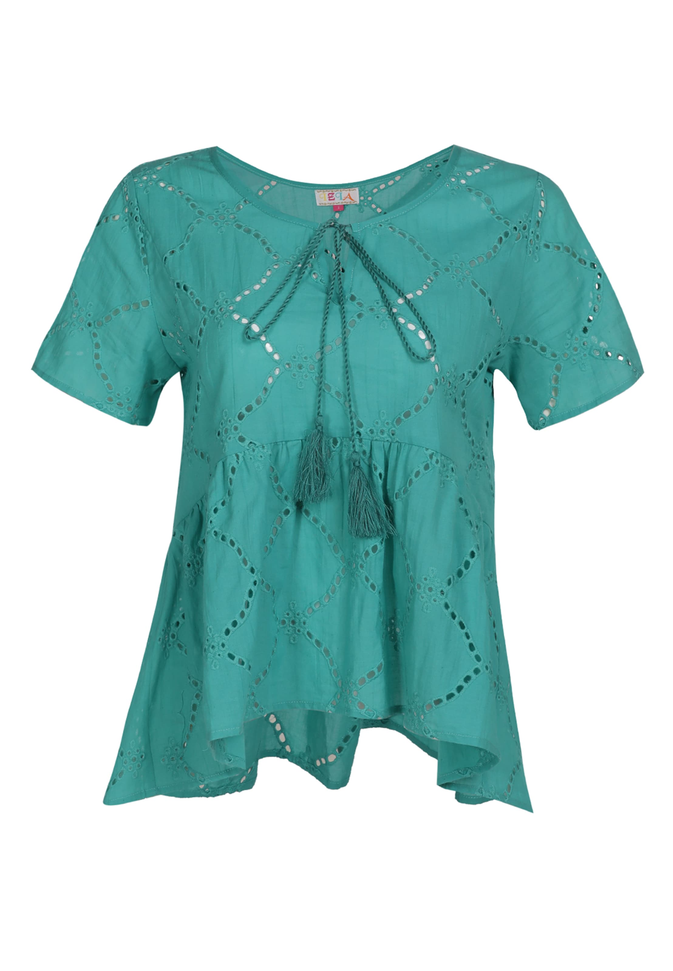 Bluză IZIA pe verde, Vizualizare produs