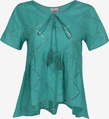 IZIA Blouse in Green: front