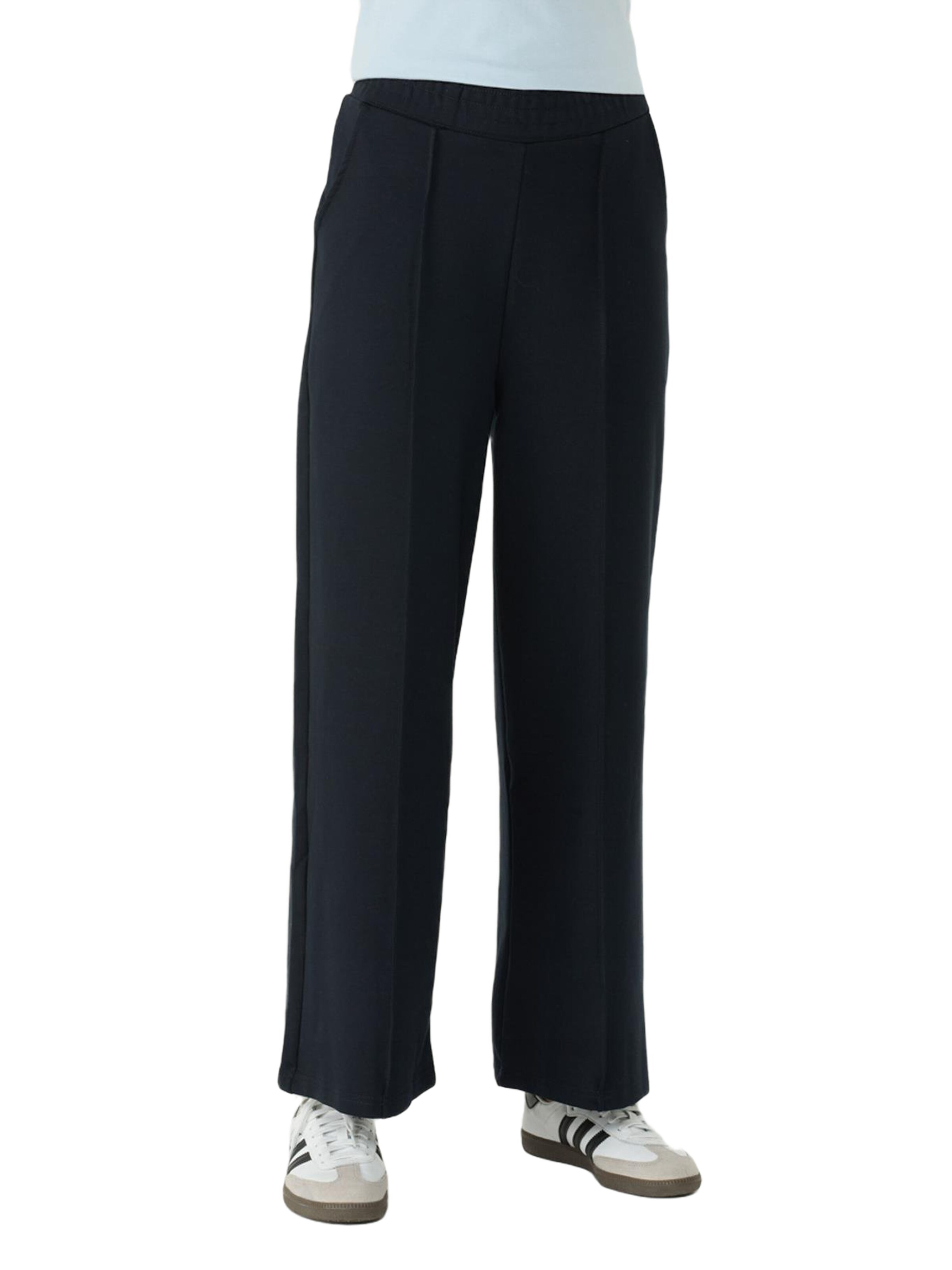 C&City Loosefit Broek in Blauw: voorkant