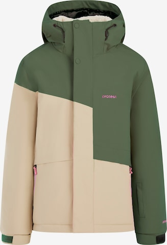 PROTEST Sportjacke 'PRTElodia JR' in Grün: Vorderseite