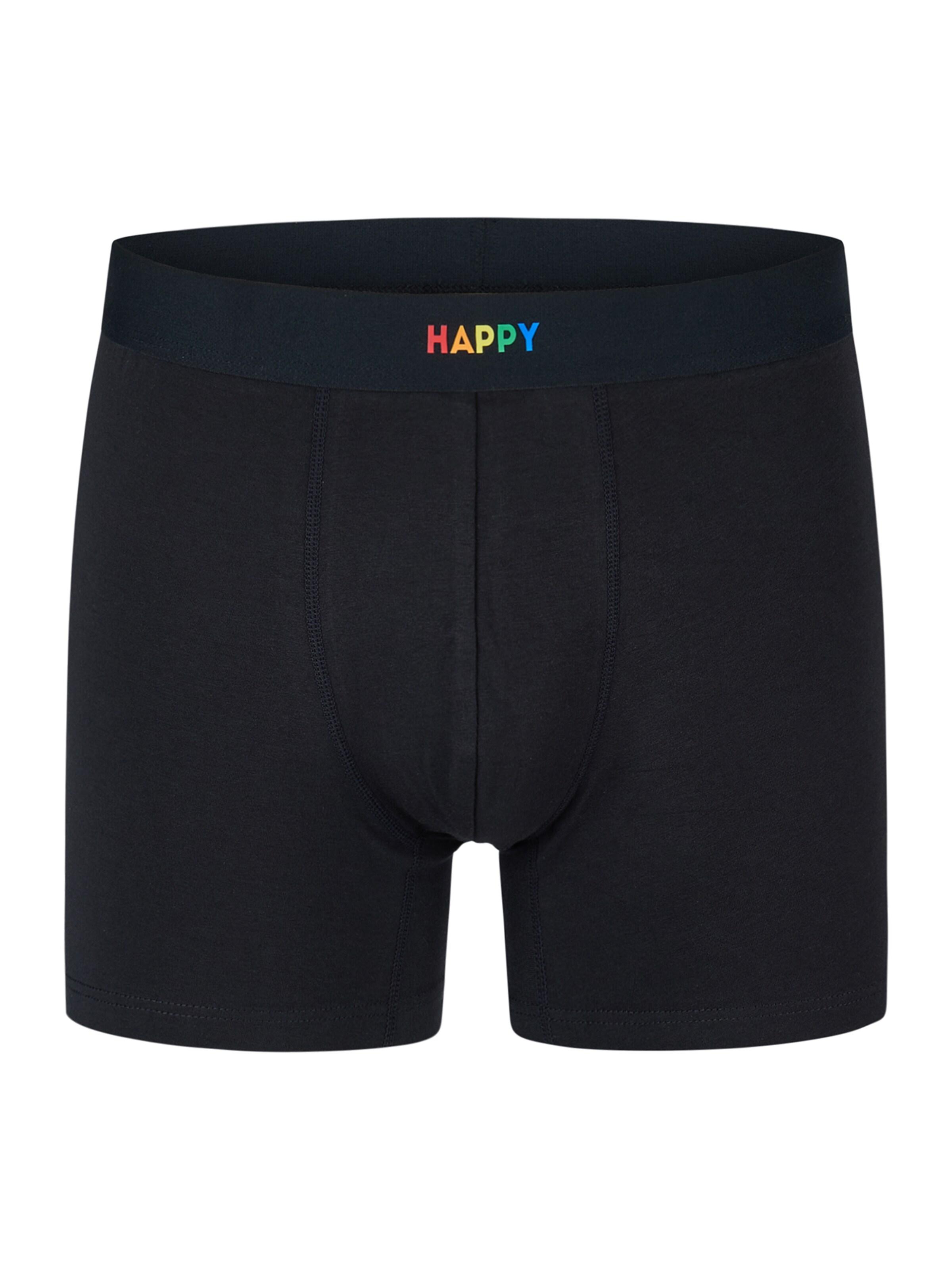 Happy Shorts Boxer shorts ' Jersey ' in Black