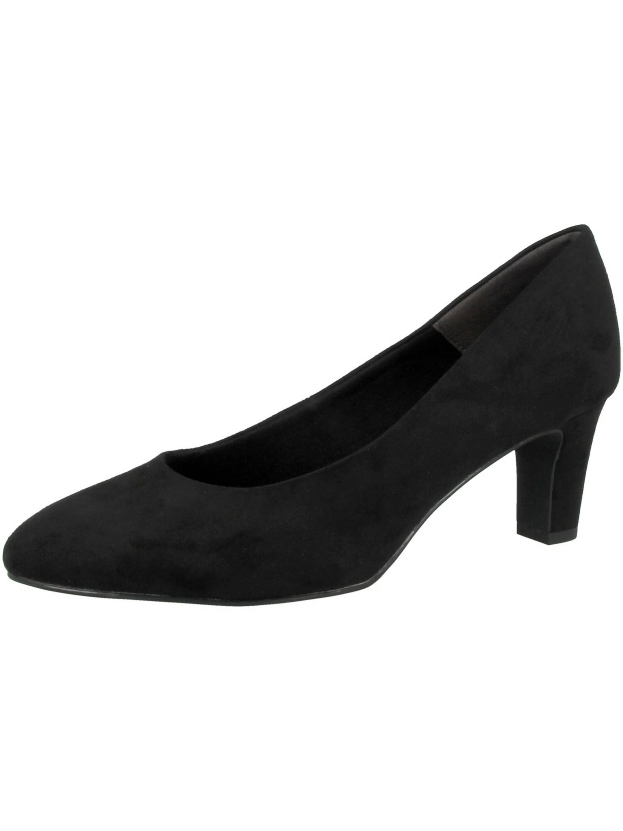 Tamaris Lodičky – černá: přední strana