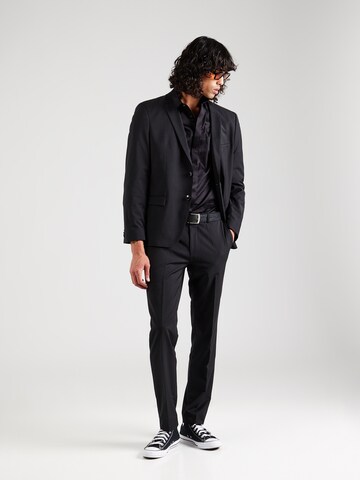 Slim fit Cămașă '8NZCBD ZN10Z' de la ARMANI EXCHANGE pe negru