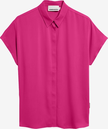 ARMEDANGELS Blouse 'LARISAANA' in Pink: front