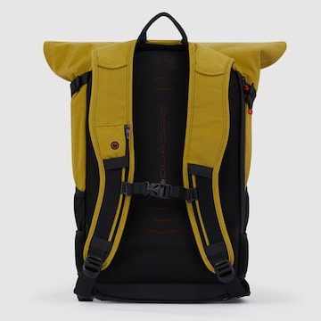 Piquadro Backpack 'Inia' in Yellow