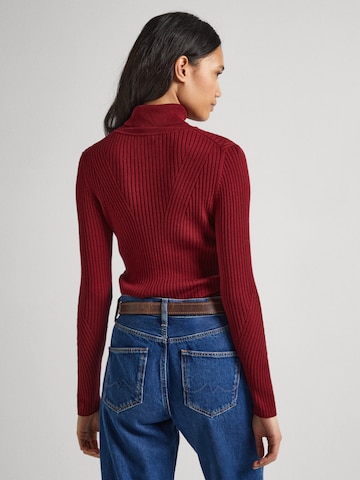 Pepe Jeans Sweter 'DALIA' w kolorze czerwony