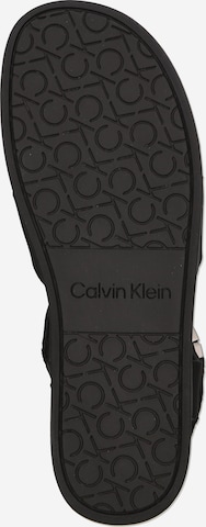 Sandale de la Calvin Klein pe negru
