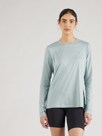 On - Camiseta funcional en gris: frente