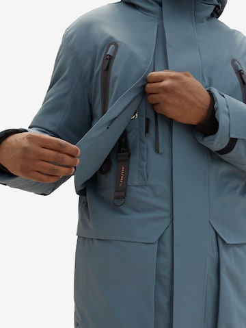 TOM TAILOR Funkcionalna jakna 'TT.Pro.Tech' | modra barva