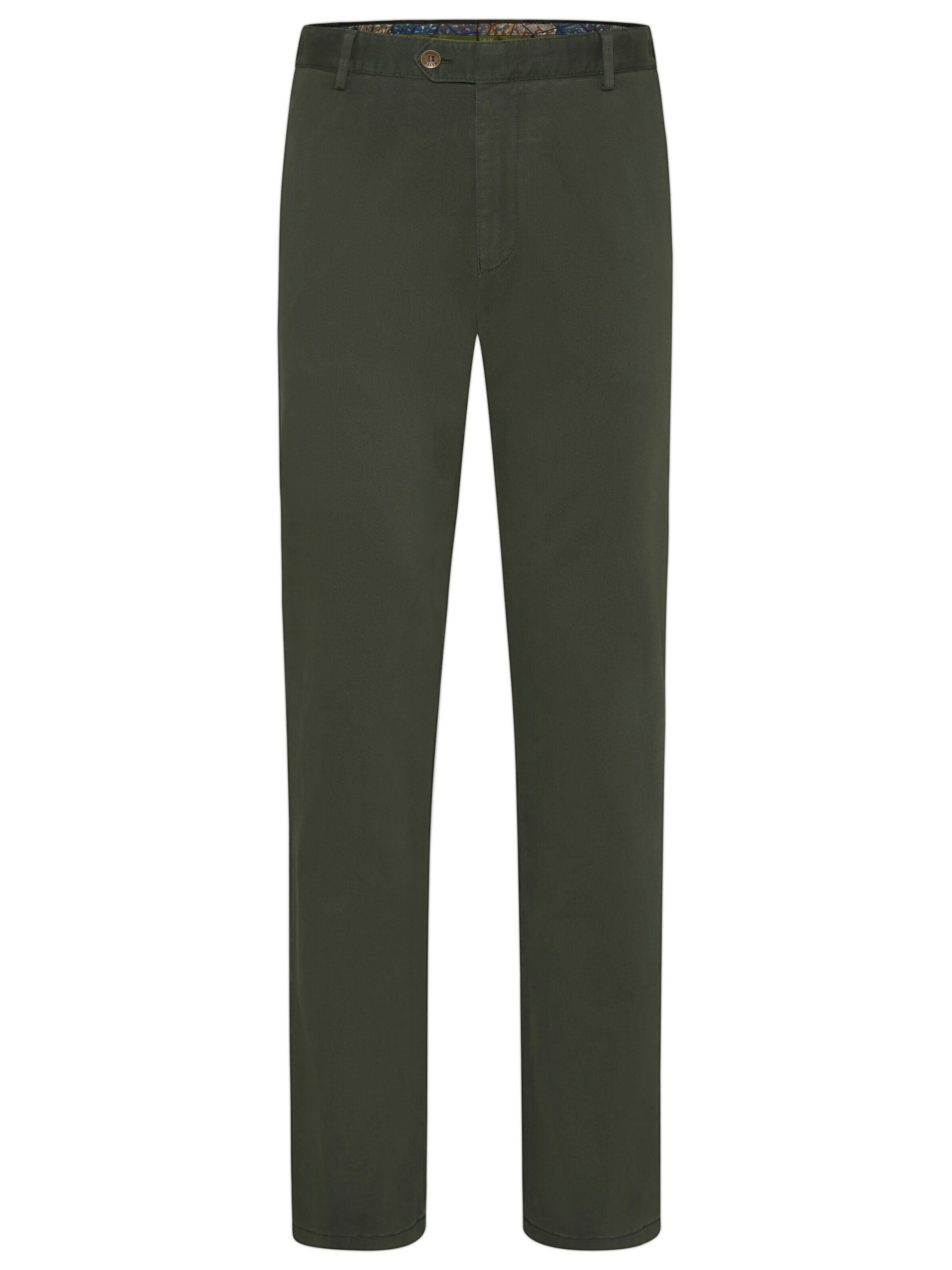 MEYER Regular Chinohose  'Oslo' in Grün