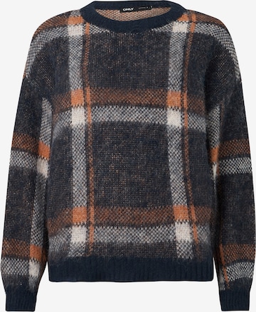 ONLY Пуловер 'ONLMARION' в синьо: отпред