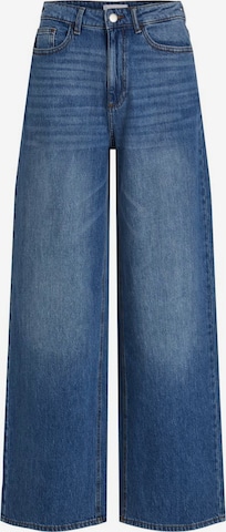 Wide leg Jeans de la VILA pe albastru: față