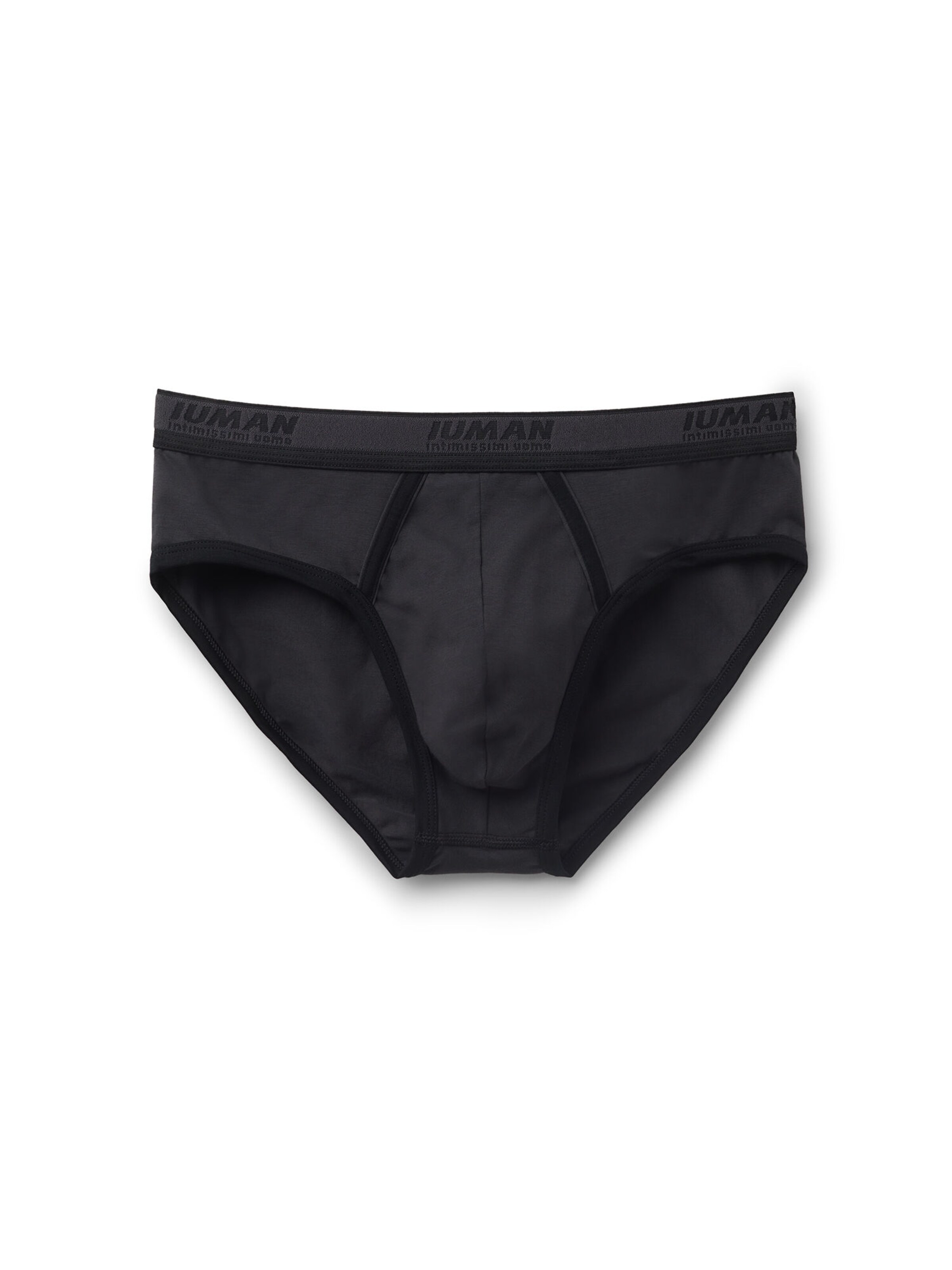 IUMAN Intimissimi Uomo Panty in Black: front