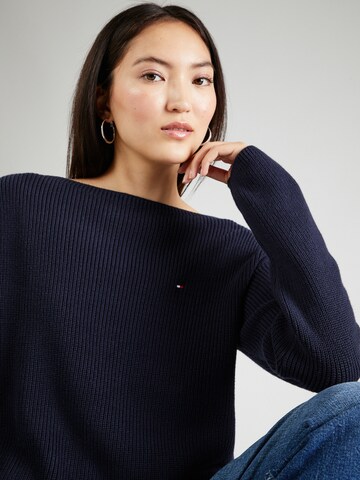 TOMMY HILFIGER Pullover in Blau