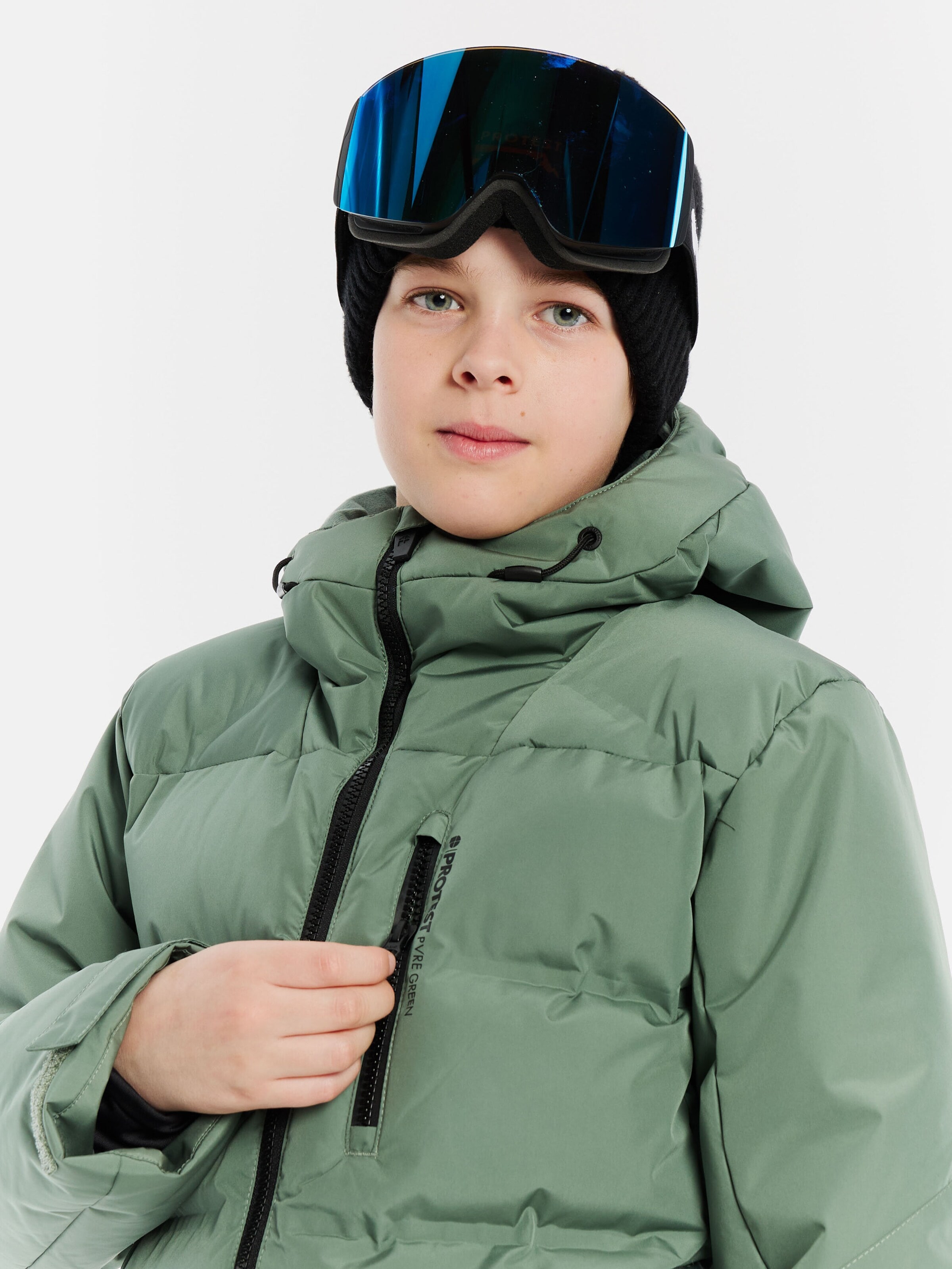 PROTEST Sports jacket 'PRTTumber JR' in Green