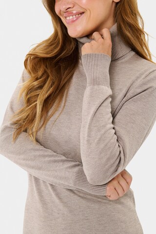 SAINT TROPEZ - Vestido de punto 'Mila' en beige