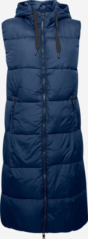 b.young Vest in Blue: front