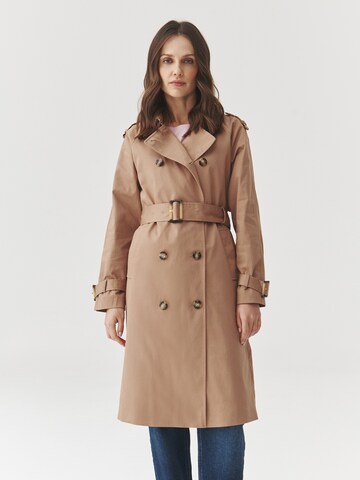 TATUUM Between-seasons coat 'Batia' in Beige: front