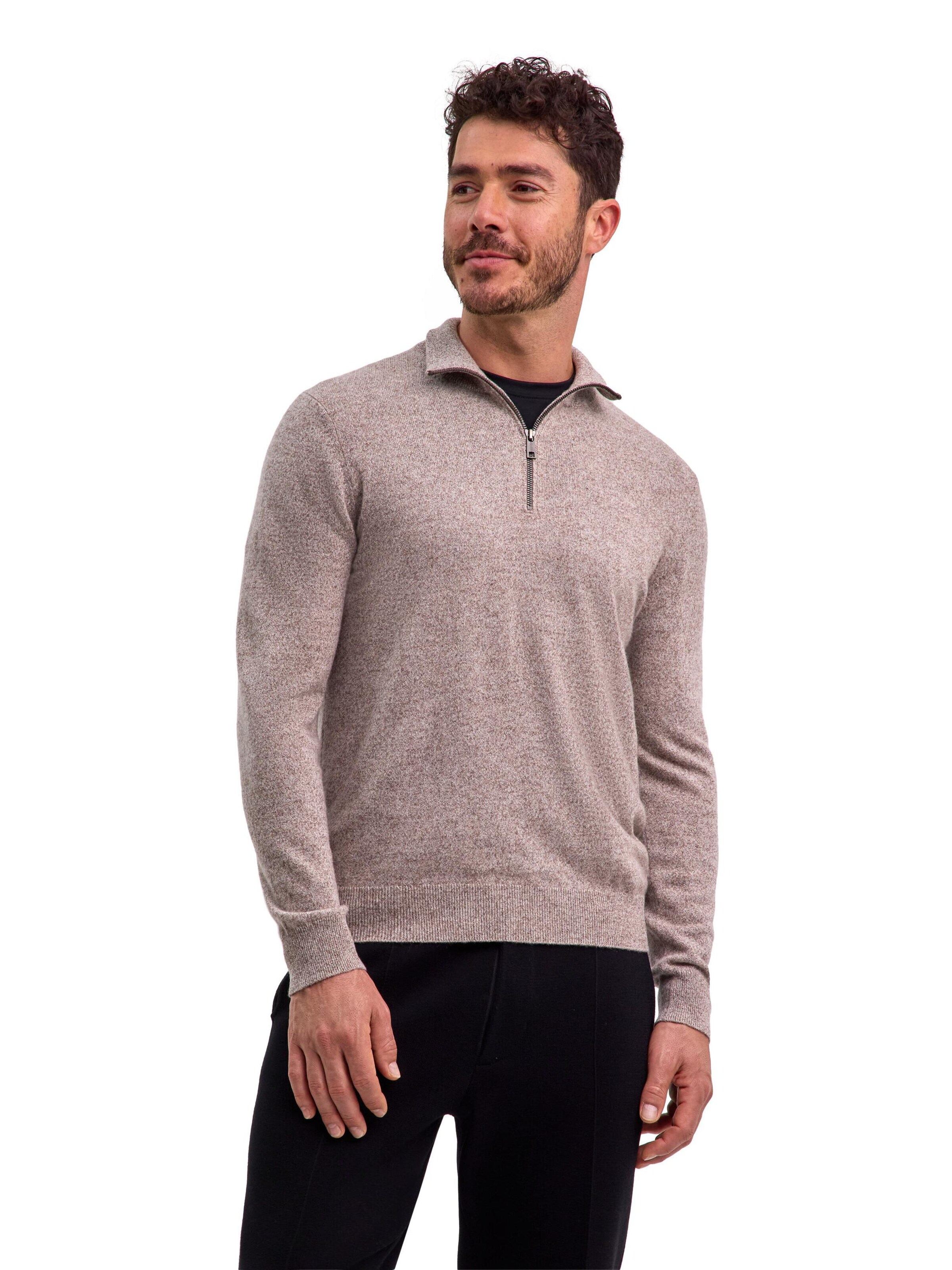 FALKE Pullover 'Pure Cashmere'‌ in Braun: Vorderseite